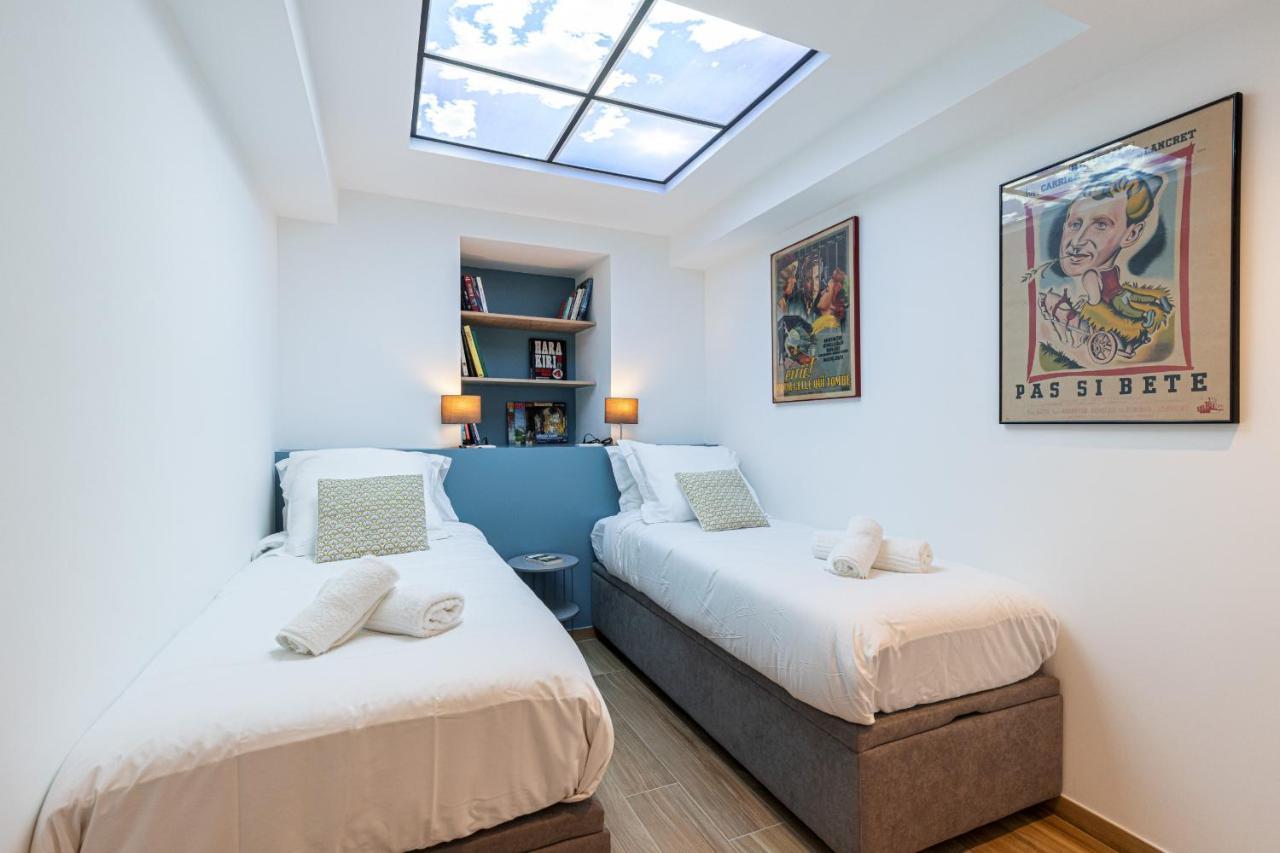 Luxury 3 Bdr Garden & Parking - Angels' Garden Apartment นีซ ภายนอก รูปภาพ
