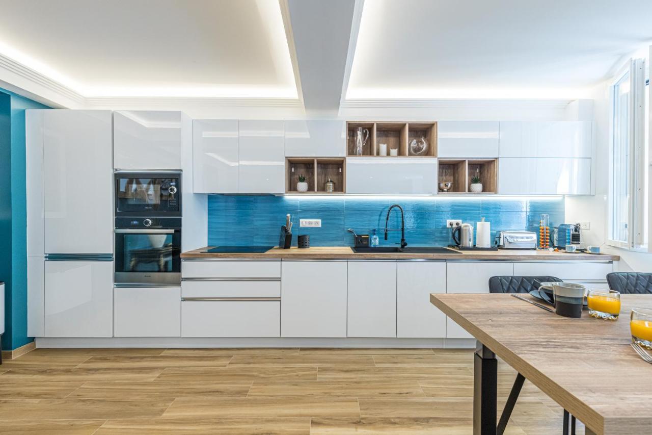 Luxury 3 Bdr Garden & Parking - Angels' Garden Apartment นีซ ภายนอก รูปภาพ