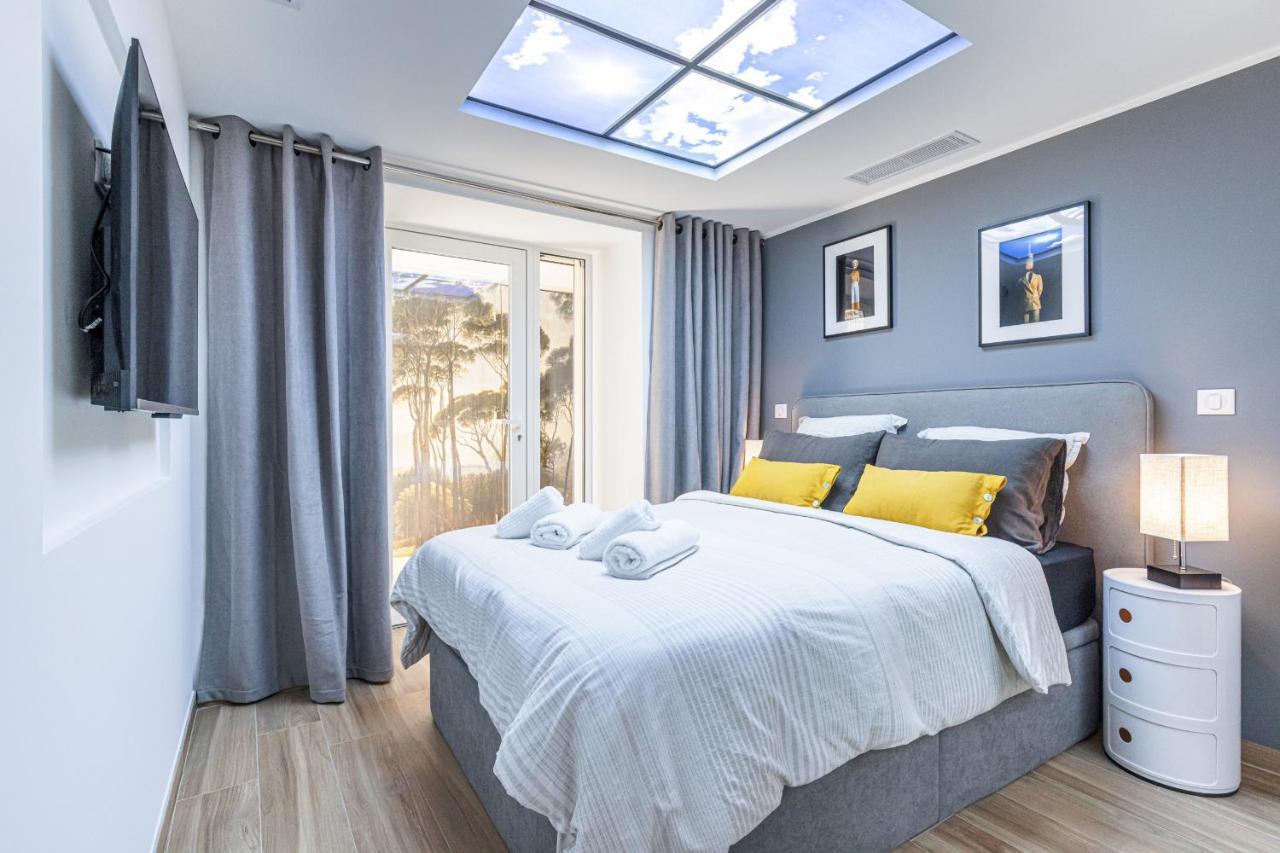 Luxury 3 Bdr Garden & Parking - Angels' Garden Apartment นีซ ภายนอก รูปภาพ