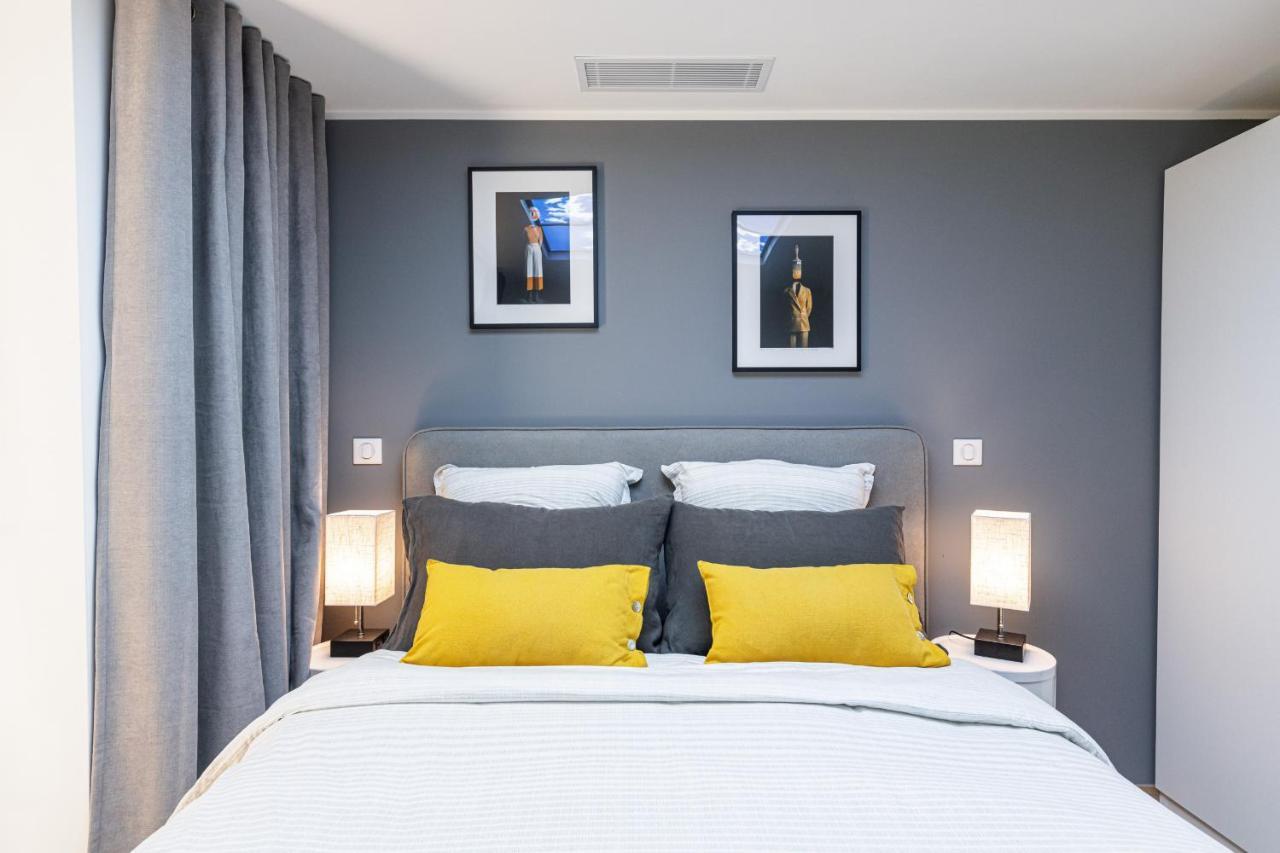 Luxury 3 Bdr Garden & Parking - Angels' Garden Apartment นีซ ภายนอก รูปภาพ